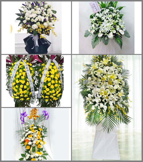 辽宁抚顺望花区李石街道白事花篮预定